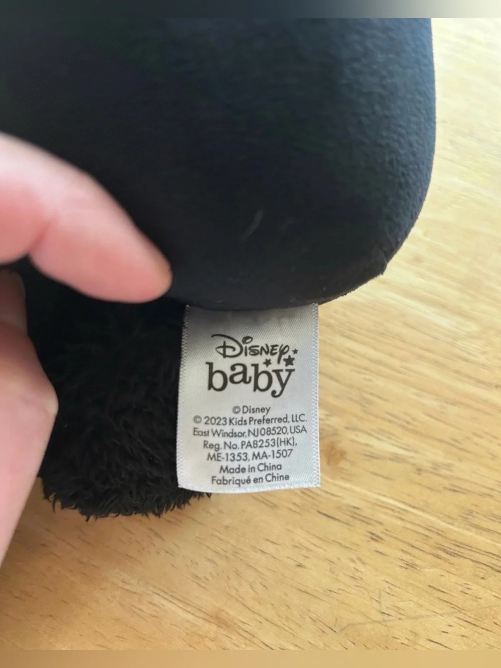 Jack Skellington the nightmare before Christmas  plush Cuteeze Disney baby